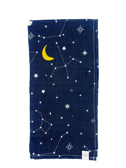 Midnight Constellation Gauze Blanket